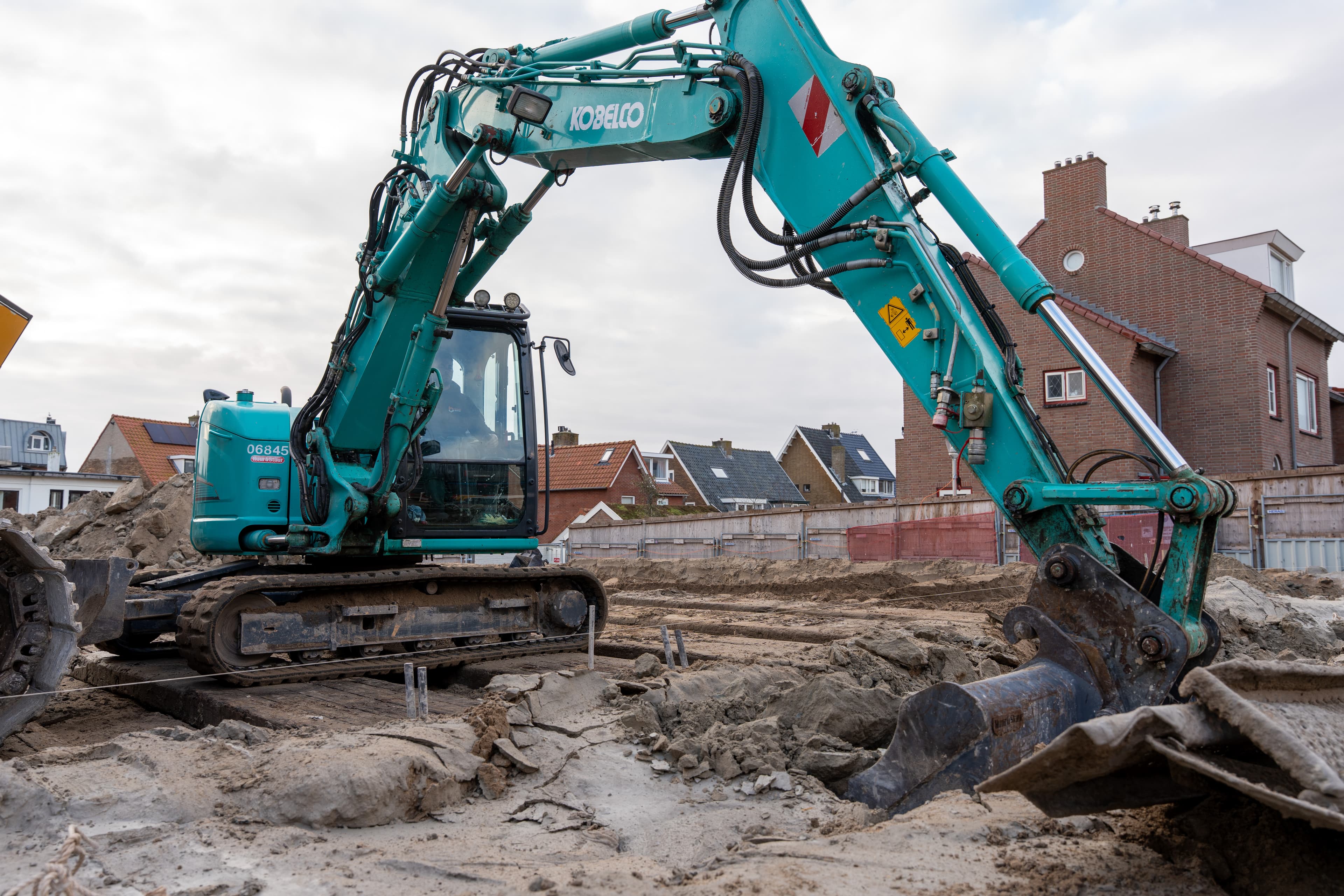 Graafmachine in beeld