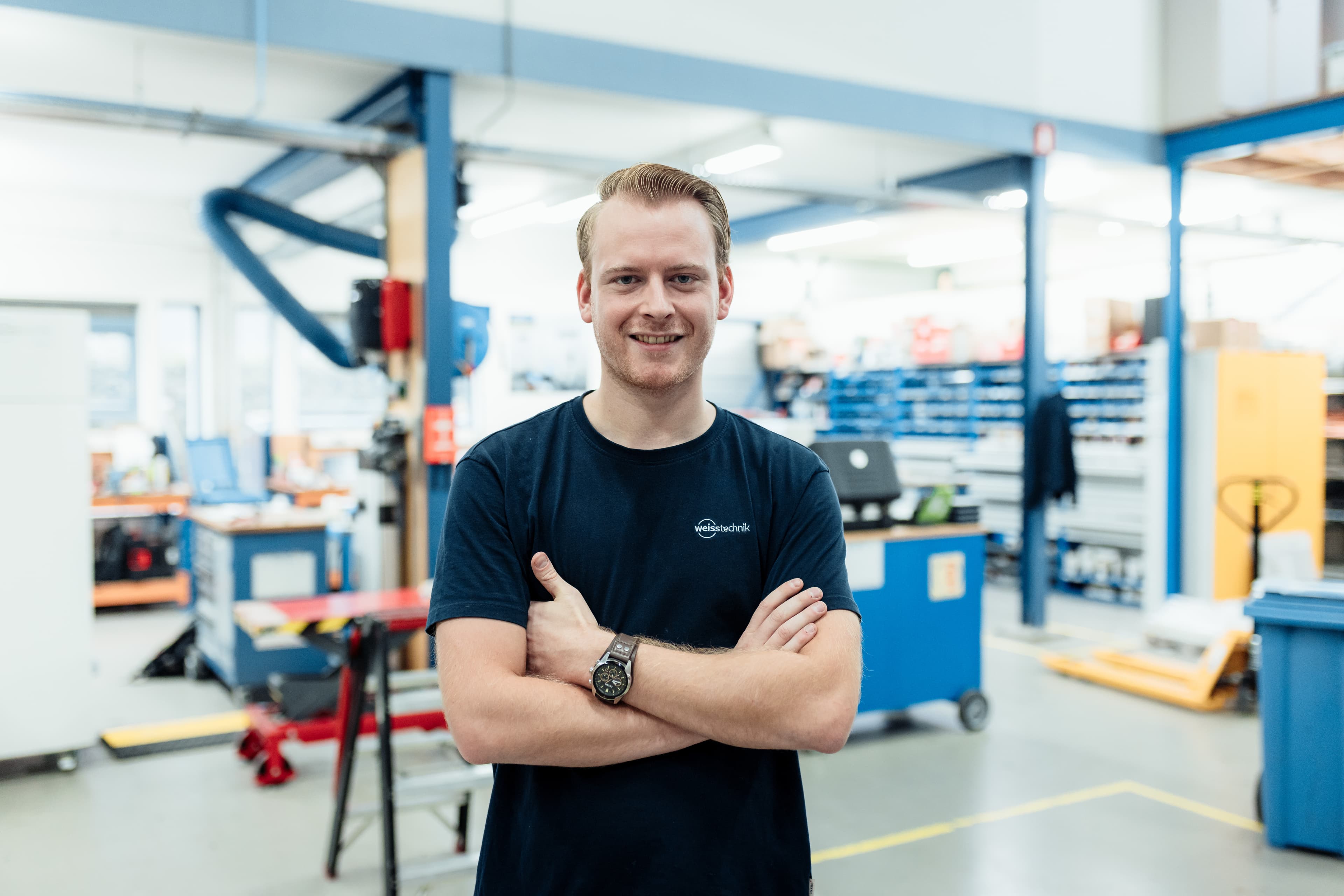 Service monteur bij Weiss Technik