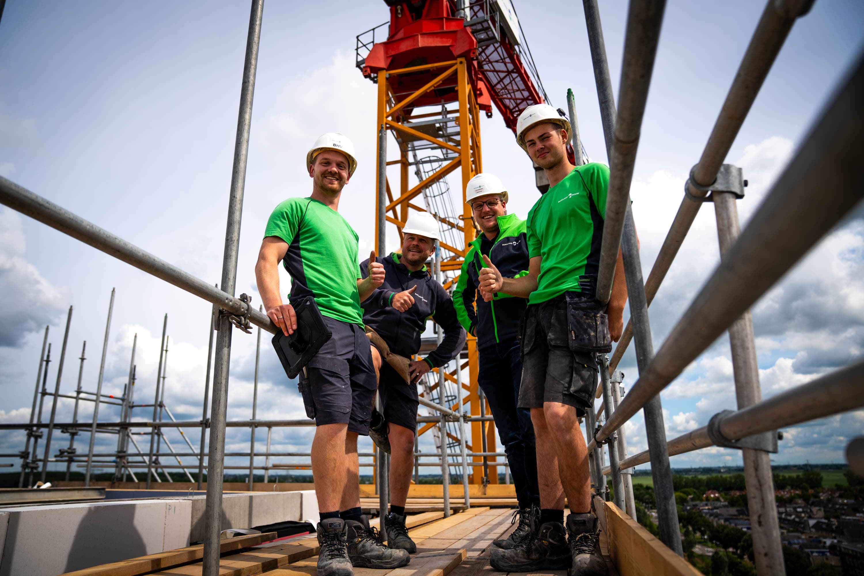 Werken bij Burgland Bouw