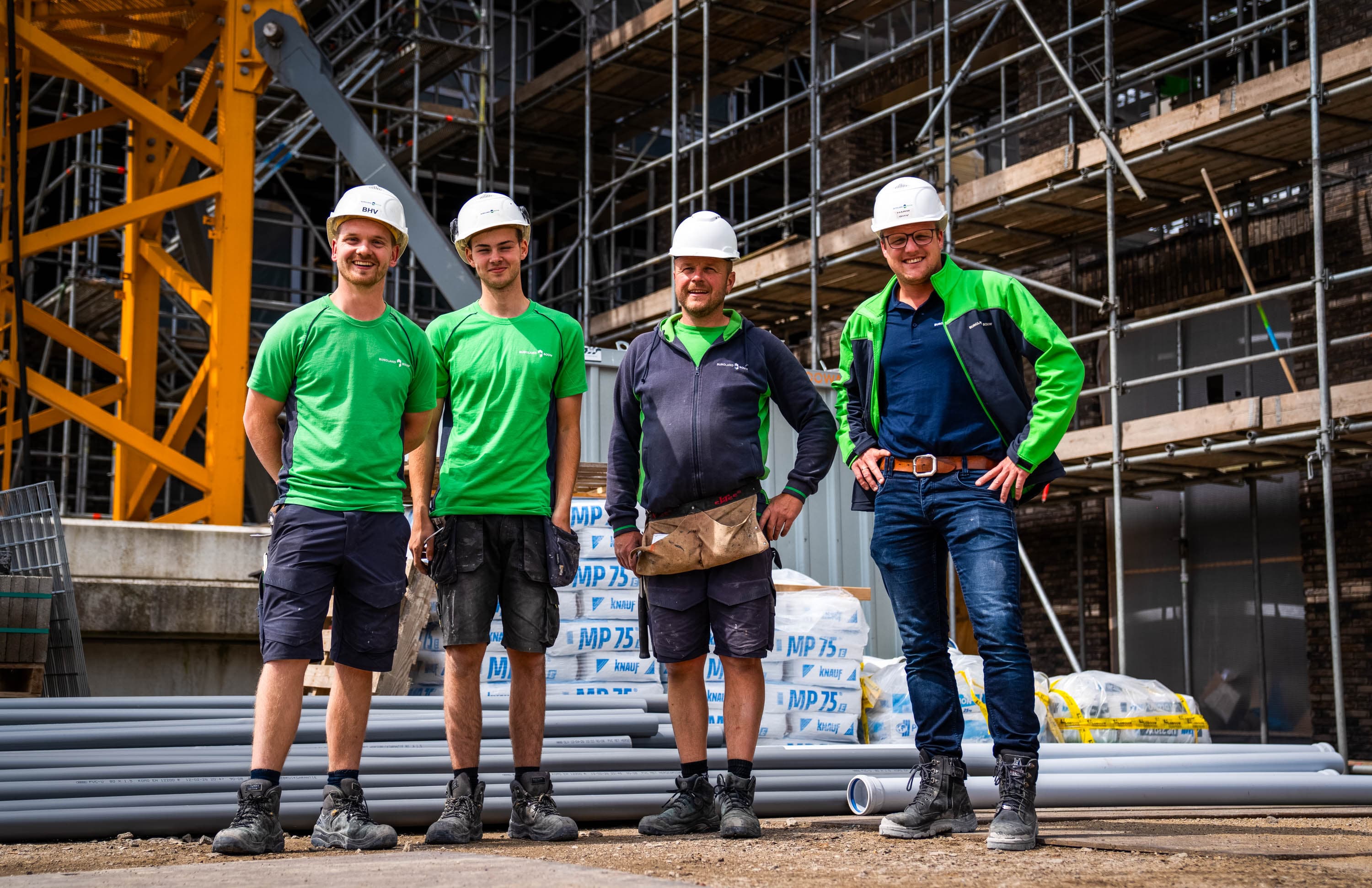 Werken bij Burgland Bouw
